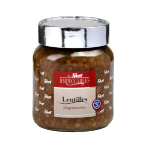 Lentilles à la graisse d'oie - 37 cl (Impeccables)