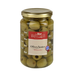 Olives vertes dénoyautées - 37 cl (Impeccables)