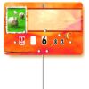 Etiquette : Paprika Agneau ou Mouton neutre - 8x12 cm (avec roulettes & pique inox)
