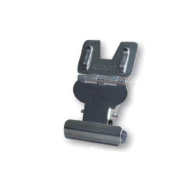 Pince inox porte étiquette articulée 1 Pince inox porte étiquette articulée