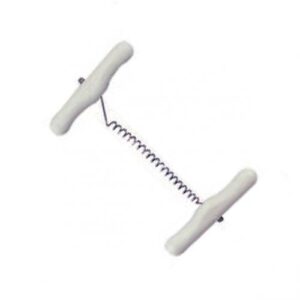 Fil à beurre torsadé poignée plastique fil inox - 300 mm