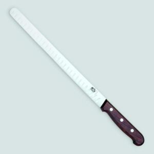 Couteau Saumon & Jambon 30 cm manche bois Palissandre (Victorinox)