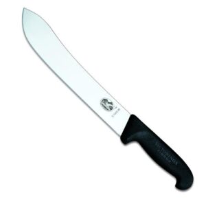 Trancheur/Boucher courbe 36 cm manche Noir (Victorinox)