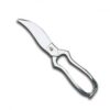 Sécateur à volaille chromé avec ressort intégré