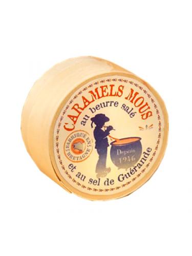 Caramels tendres au beurre frais & à la fleur de sel de Guérande - 50 g 1 Caramels tendres au beurre frais & à la fleur de sel de Guérande - 50 g