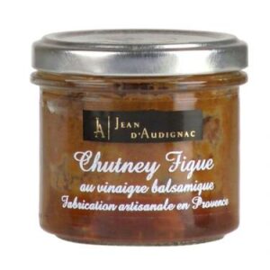 Chutney figues au vinaigre balsamique - 100 g (Jean d'Audignac)