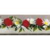 Barrette Marguerite et Rose 250 mm - (Boîte de 12)