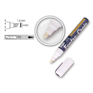 Feutre Craie Blanc pointe fine