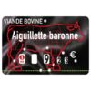 Etiquette : Presto Viande Bovine à texte - 8x12 cm (avec roulettes & pique inox)