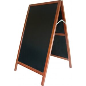 Chevalet Trottoir : Alizé en bois acacia traité huilé - 115x65x80 cm