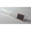 Réglette support plexi - 50 cm