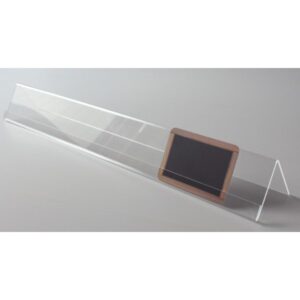 Réglette support plexi - 50 cm