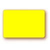 Etiquette : Fluo jaune - 4x6 cm