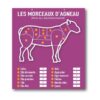 Panneau prix : Presto Agneau + adhesif Mouton - 45x49 cm (avec feutre)