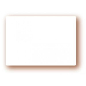Etiquette : Blanche neutre - 4x6 cm