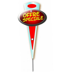 Flèche jaune : Offre Spéciale - 14x6 cm