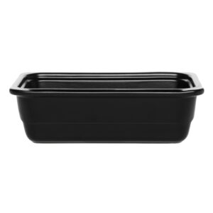 Plat grès Noir 325x175x100 mm - Gastronorm 1/3 - 2.5 L (Emile Henry)