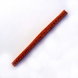 Marqueuse à encre manuelle - Alphabet