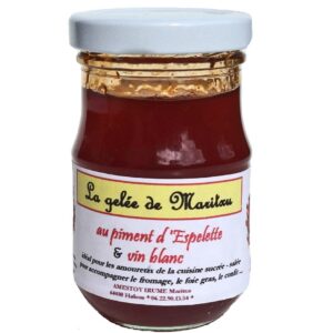 Gelée au Piment d'Espelette et vin blanc - 10 cl