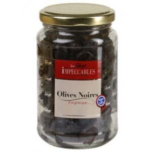 Olives noires à la grecque - 37 cl (Impeccables)