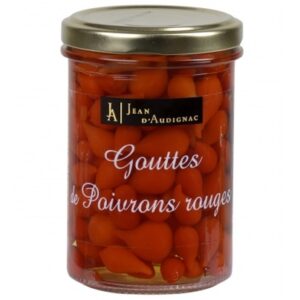 Gouttes de poivrons rouge - 100 g (Jean d'Audignac)