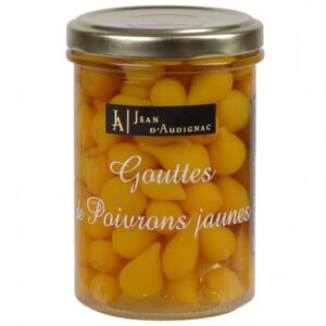 Gouttes de poivrons jaune - 100 g (Jean d'Audignac)