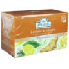 Infusion revitalise Citron Gingembre - Boמte de 20 sachets (Ahmad Tea)