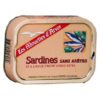 Sardines א l'huile d'olive vierge sans arrךtes 1/6 - 115 g (Mouettes d'Arvor)