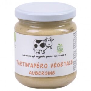 Tartin'Apיro vיgיtale Aubergines bio - 190 g (La vache qui regarde passer les trains)