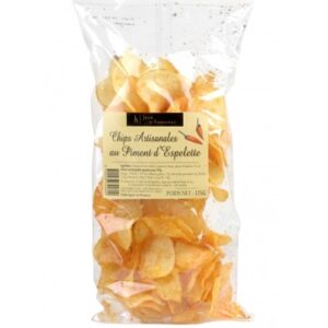 Chips Artisanales au Piment d'Espelette - 125 g (Jean d'Audignac)