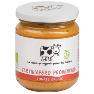 Tartin'Apיro provenחale tomate basilic bio - 190 g (La vache qui regarde passer les trains)