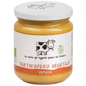 Tartin'Apיro vיgיtale potiron bio - 190 g (La vache qui regarde passer les trains)