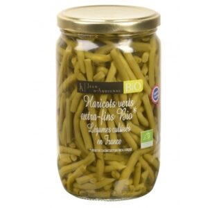 Haricots verts extra-fins BIO - 72 cl (Jean d'Audignac) Lיgumes cultivיs en France