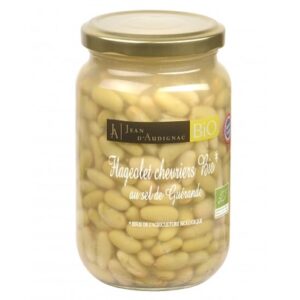 Flageolets chevrier BIO au sel de Guיrande - 37 cl (Jean d'Audignac)