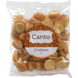 Croûtons aromatisé à l'ail - 100 g (Canto)