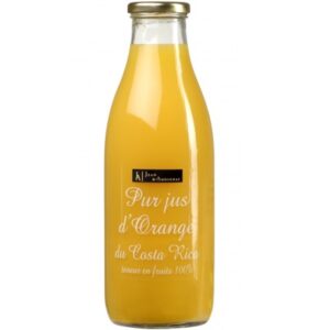 Pur jus d'orange du Costa Rica - 100 cl (Jean d'Audignac)