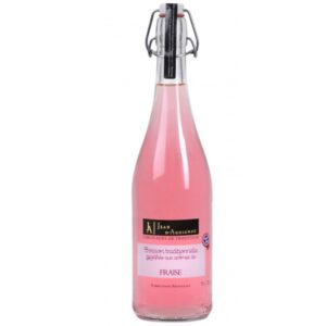 Limonade artisanale Fraise - 75 cl (Jean d'Audignac)