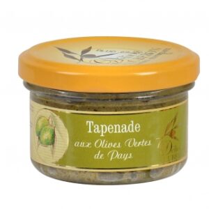 Tapenade verte à la provençale - 90 g (Les délices du Lubéron)