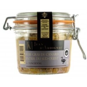 Foie Gras de Canard entier IGP SUD OUEST recette à l'ancienne - 300 g (Jean d'Audignac)