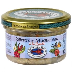 Rillette de Maquereaux à la créole - 90 g (Crustarmor)