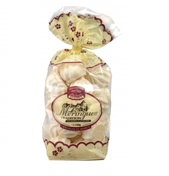Meringues du Quercy - 140 g (Biscuiterie Les Saules) 1 Meringues du Quercy - 140 g (Biscuiterie Les Saules)