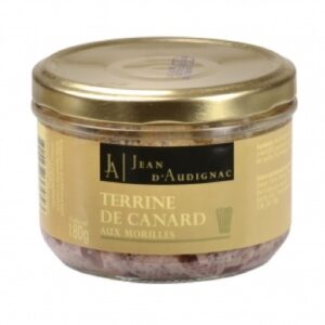Terrine de Canard aux morilles - 180 g (Jean d'Audignac)