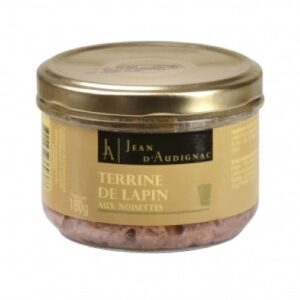 Terrine de Lapin aux noisettes - 180 g (Jean d'Audignac)