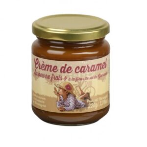 Crème de caramel au beurre frais & à la fleur de sel de Guérande - 220 g