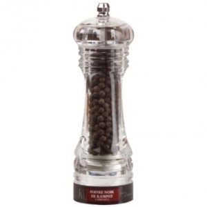 Mini moulin Poivre noir Cambodge - 20 g (Jean d'Audignac)