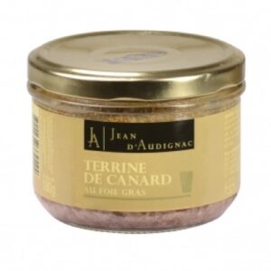 Terrine de Canard au foie gras 20% - 180 g (Jean d'Audignac)