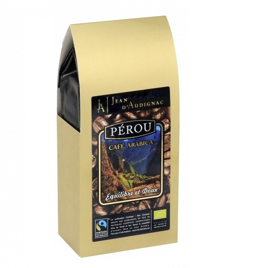 Café Arabica Pérou bio Max Havelaar - 250 g (Jean d'Audignac) 1 Café Arabica Pérou bio Max Havelaar - 250 g (Jean d'Audignac)