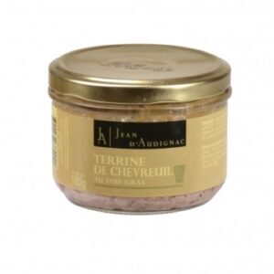 Terrine de Chevreuil au foie gras - 180 g (Jean d'Audignac)