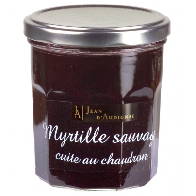 Myrtille sauvage cuite au chaudron - 320 g (Jean d'Audignac) 1 Myrtille sauvage cuite au chaudron - 320 g (Jean d'Audignac)