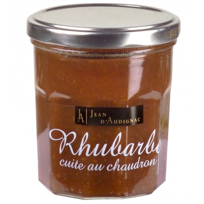 Rhubarbe cuite au chaudron - 320 g (Jean d'Audignac) 1 Rhubarbe cuite au chaudron - 320 g (Jean d'Audignac)